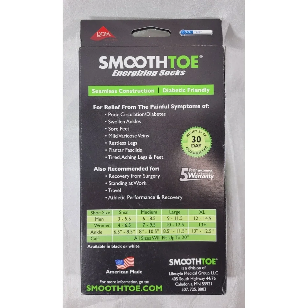 SmoothToe adult unisex